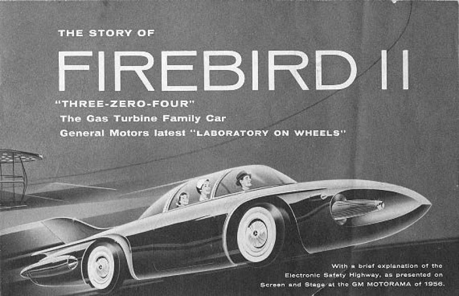  GM Firebird II Concept Car 1956 года  (фото 21 из 21)